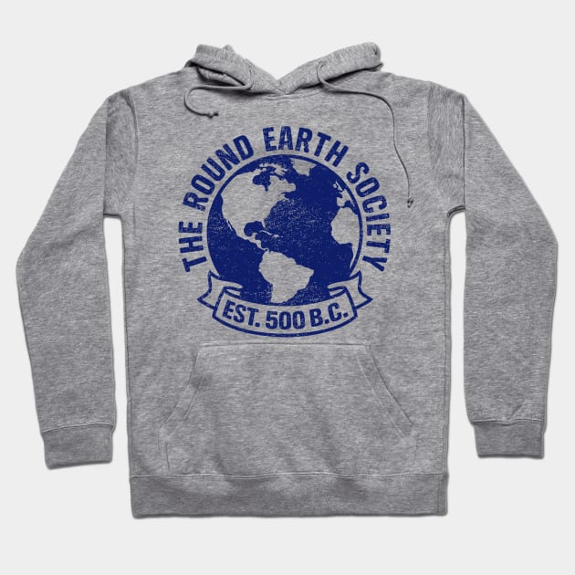 The Round Earth Society Hoodie by temres